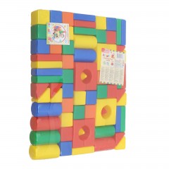 Строительный набор, 72 элемента 6х6 см - Фото 2