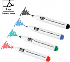 Набор маркеров для белых досок - Фото 2