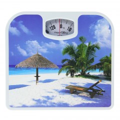 Весы механические напольные «Пляж», до 130 кг - Фото 5