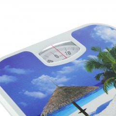 Весы механические напольные «Пляж», до 130 кг - Фото 4