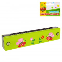 Игрушка музыкальная губная гармошка «Солнечный день»,в ассортименте - Фото 2
