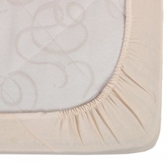 Простыня на резинке «Крем-брюле» (размер 160х200+20 см, бязь) - Фото 2