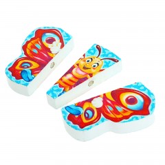 Пазл магнитный «Бабочка», 3 элемента - Фото 1