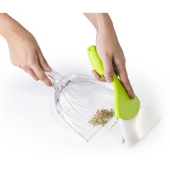 Совок для уборки крошек «Sparrow», зеленый - Фото 2