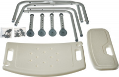 Стул-сиденье со спинкой для купания в ванной и душе - Фото 6