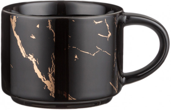 Набор кружек на подставке «Midnight gold»