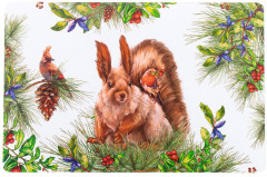 Набор салфеток подстановочных «Лесная сказка» - Фото 3