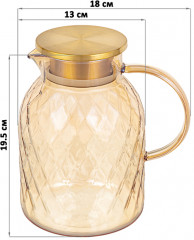 Кувшин с крышкой «Crystal glass» - Фото 2