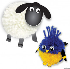 Набор для творчества «Барашек и синичка» - Фото 1