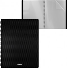 Папка файловая пластиковая «Diamond Total Black» - Фото 1