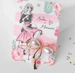 Брошь «Бантик» - Фото 2