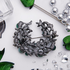 Брошь «Ветвь агата» - Фото 1