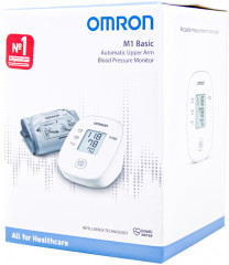 Тонометр автоматический Omron M1 Basic - Фото 1
