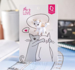 Брошь «Котеночек» - Фото 1