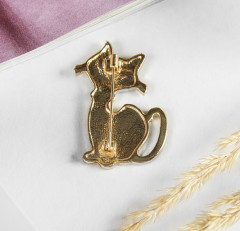 Брошь «Котик» - Фото 2