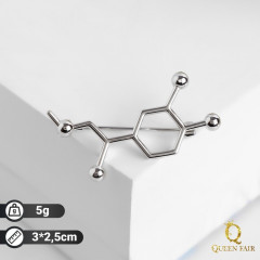 Брошь «Молекула» - Фото 2