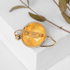 Брошь «Планета Земля» - Фото 1