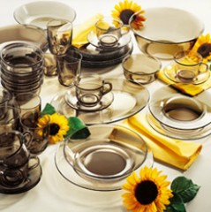 Бульонница с ушками Luminarc, темная - Фото 1