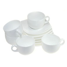 Сервиз чайный Quadrato, белый (12 предметов) - Фото 1