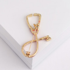 Брошь «Стетоскоп» - Фото 1