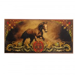 Нарды-шашки большие «Вороной» (60х30 см) - Фото 4