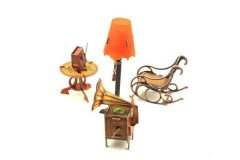 Объемный пазл «Торшер и обстановка» - Фото 1