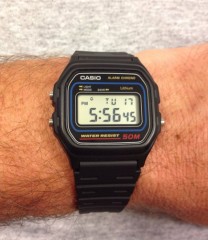 Наручные часы Casio W-59-1V - Фото 1