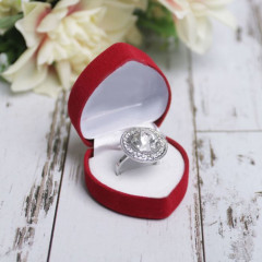 Футляр под кольцо «Сердце с рамкой» - Фото 1