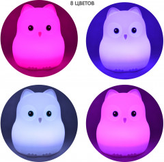 Лампа ночная «Сова» - Фото 2