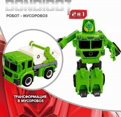 Трансформер-конструктор «Робот-мусоровоз» - Фото 1