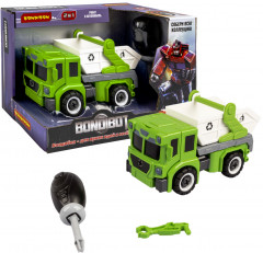 Трансформер-конструктор «Робот-мусоровоз» - Фото 6