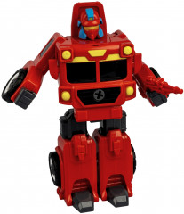 Трансформер-конструктор «Робот-пожарная машина автовышка» - Фото 9