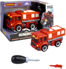 Трансформер-конструктор «Робот-пожарная машина с водометом» - Фото 6