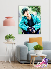 Картина по номерам «Мин Юнги» - Фото 2