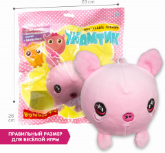 Сквиш плюшевый «Поросёнок» - Фото 4