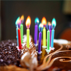 Свечи для торта «Цветное пламя» - Фото 2