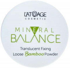 Пудра минеральная бамбуковая «Translucent Fixing Loose Bamboo Powder» - Фото 4