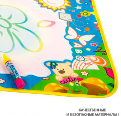 Коврик для раскрашивания водой «На полянке» - Фото 5