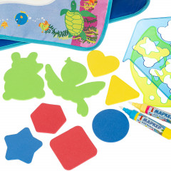 Коврик для рисования водой «Подводный мир» - Фото 9