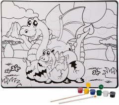 Пазл для раскрашивания «Динозавры» - Фото 9