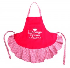 Фартук с вышивкой «Царица кухни» - Фото 2