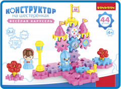 Конструктор на шестеренках «Веселая карусель» - Фото 2