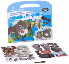 Набор наклеек «Забавные мордашки» - Фото 1