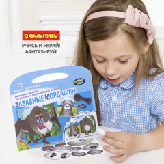 Набор наклеек «Забавные мордашки» - Фото 9