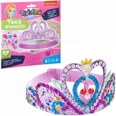 Набор для творчества «Тиара принцессы с пайетками и стразами» - Фото 1