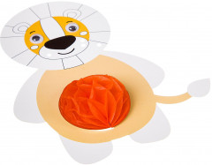 Раскраска объемная «Львенок» - Фото 2