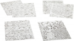 Раскраска-антистресс «В саду» - Фото 1