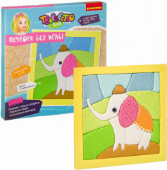 Печворк без иглы «Слоненок» - Фото 1