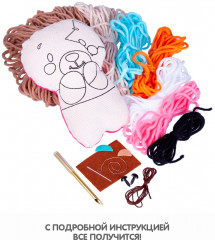 Набор для творчества «Кукла-мишка» - Фото 4