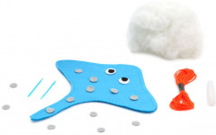 Набор для изготовления игрушки из фетра «Скат» - Фото 2